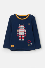 Lighthouse Oliver Boys Jersey in Robot Design
