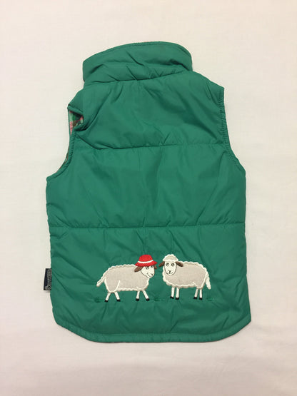 Boys' Sheep Bodywarmer in Green