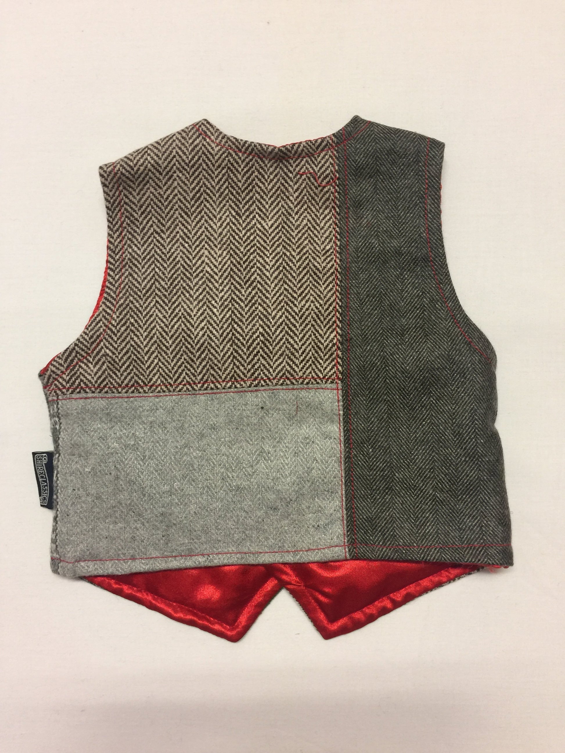 Boys' Tweed Waistcoat