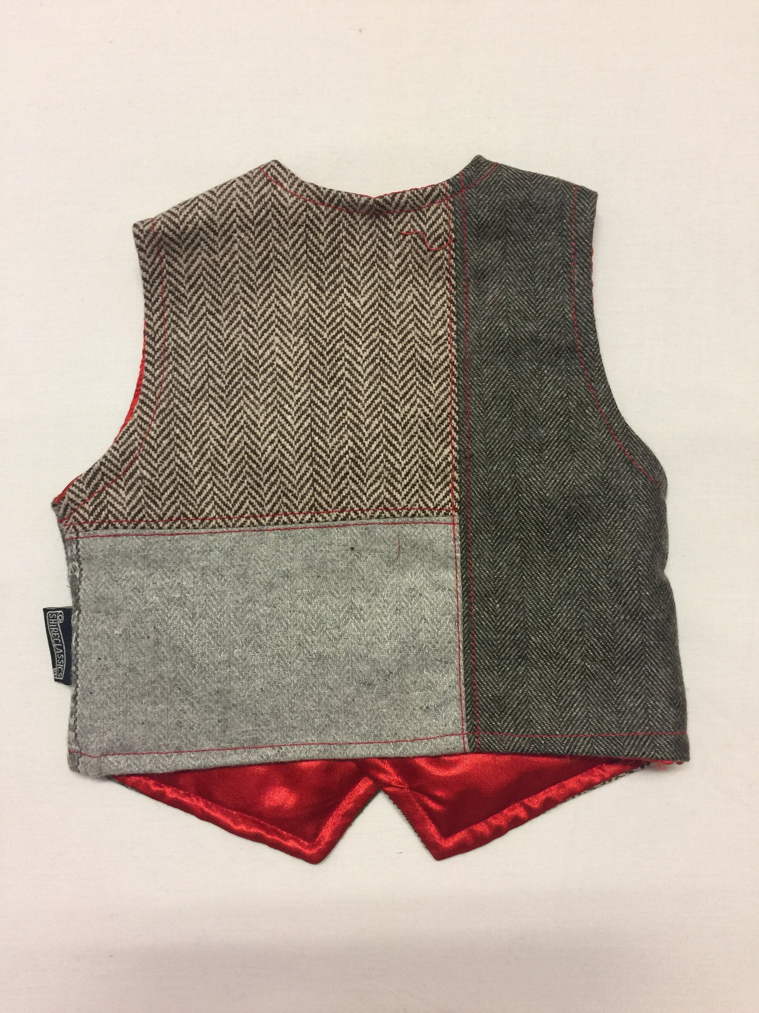Boys' Tweed Waistcoat
