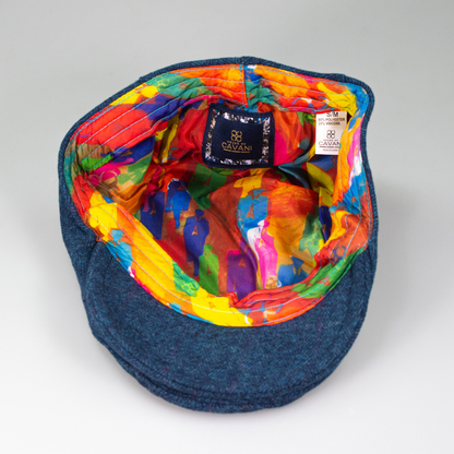 House of Cavani Carnegi Tweed Check Flat Cap