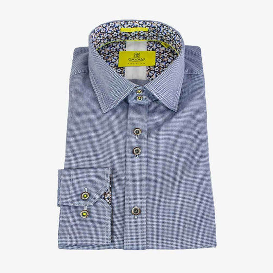 House of Cavani AXL BLUE SHIRT