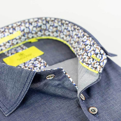 HOUSE OF CAVANI HUDSON BLUE SHIRT