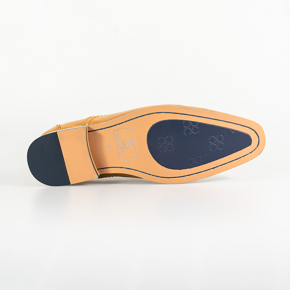 HOUSE OF CAVANI STRATA (TAN) FORMAL SHOES