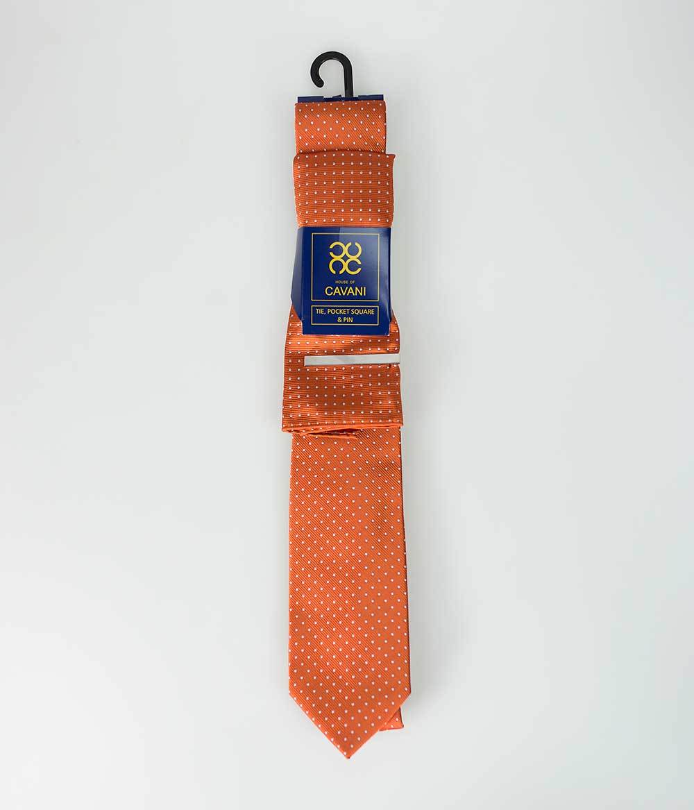HOUSE OF CAVANI TIE SETS (VARIOUS COLOURS)