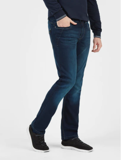 Mish Mash Centurion 5 Pocket Jean, Blue Black