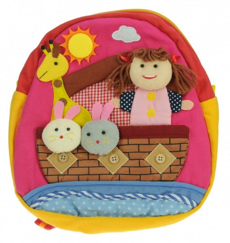 Toddlers Sensory Rucksack  Girl Ark & Animals