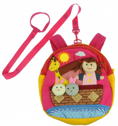 Toddlers Sensory Rucksack  Girl Ark & Animals
