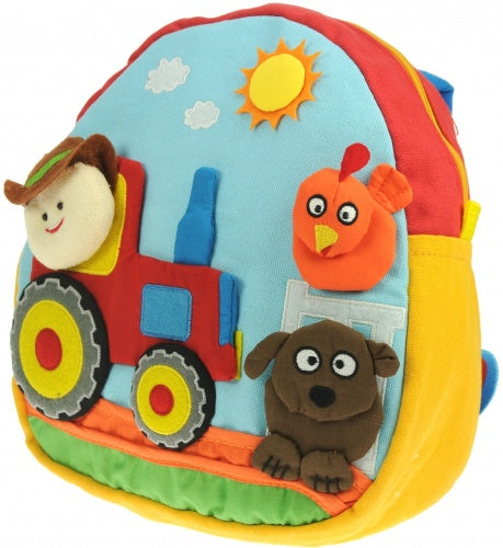 Toddlers Sensory Rucksack  Tractor
