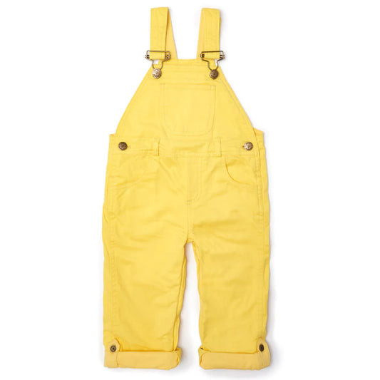 Dotty Dungarees in Sunshine Yellow