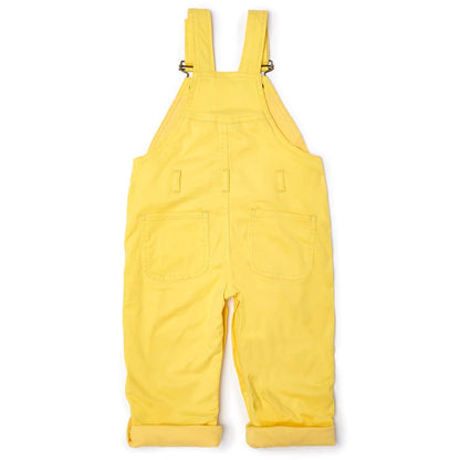 Dotty Dungarees in Sunshine Yellow