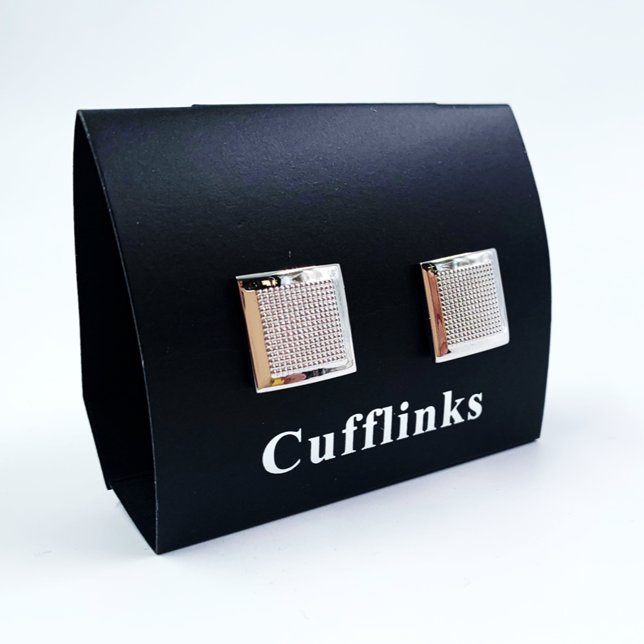 Silver Square Cufflinks