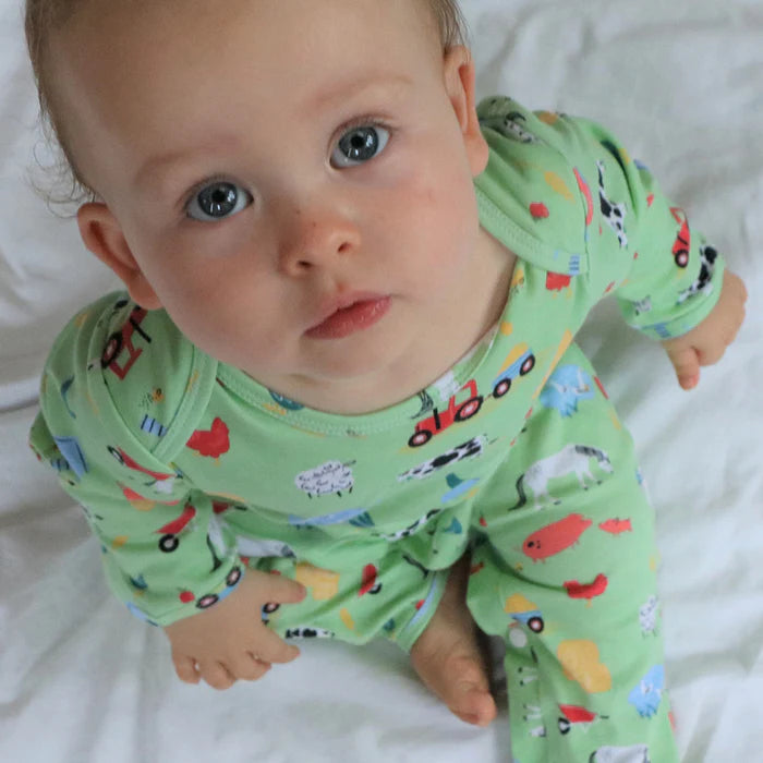 Powell Craft Farmyard Print Jumpsuit FM17
