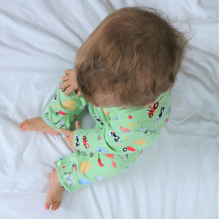 Powell Craft Farmyard Print Jumpsuit FM17