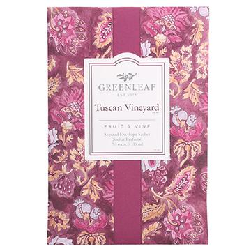 Greenleaf Scented Sachet - Tuscan Vineyard