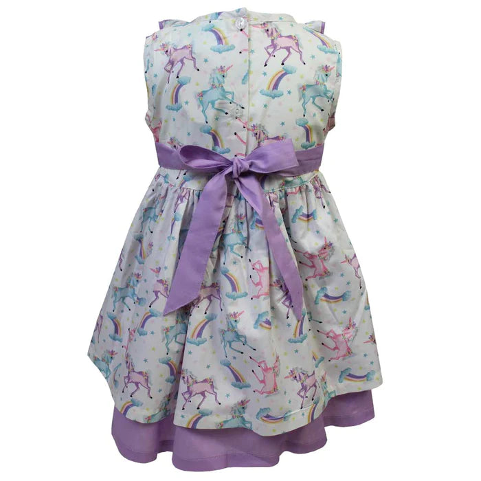 Powell Craft Unicorn Pinafore Dress GD24