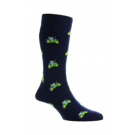 Classic Tractor Design Cotton Sock  @ millscountrystore.com