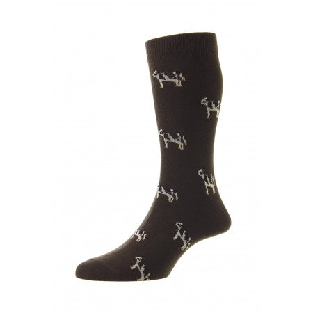 Classic Cow Design Cotton Socks @ millscountrystore.com