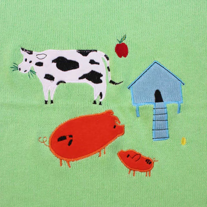 Powell Craft Farmyard Pram Blanket
