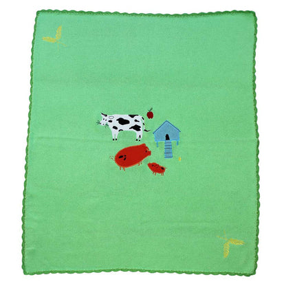 Powell Craft Farmyard Pram Blanket