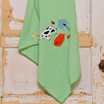 Powell Craft Farmyard Pram Blanket