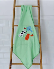 Powell Craft Farmyard Pram Blanket