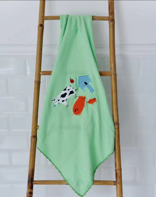 Powell Craft Farmyard Pram Blanket