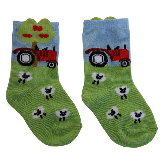 Powell Craft Tractor Socks                      Pack Of 2 Pairs