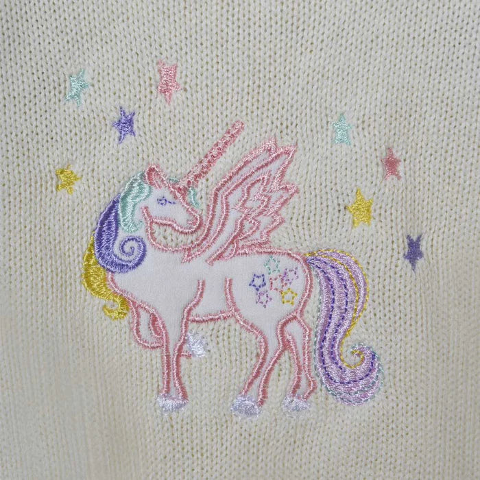 Powell Craft Unicorn Knitted Pram Coat