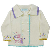 Powell Craft Unicorn Knitted Pram Coat