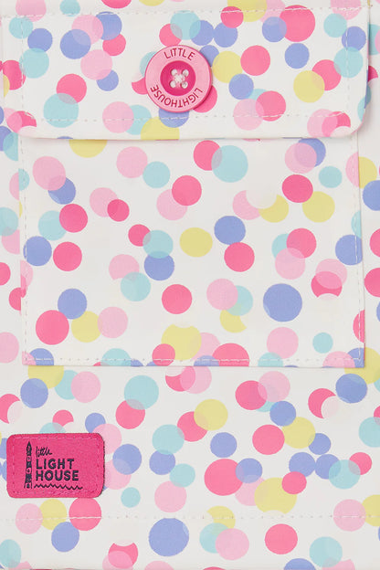 Lighthouse Girls Heidi Waterproof Coat - Confetti Print