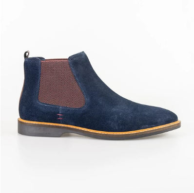 House of Cavani Arizona Boots in Navy