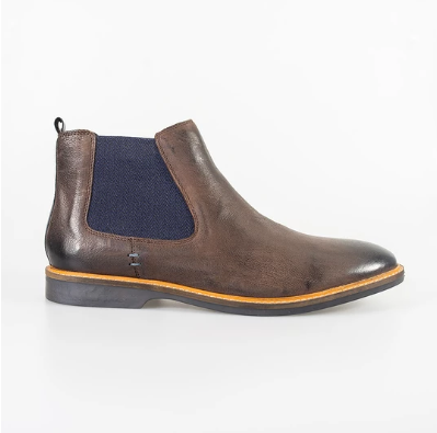 House of Cavani Arizona Boots in Rust Brown