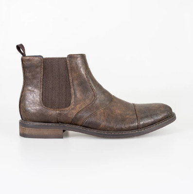 House of Cavani Bristol Chelsea Boots in Brown