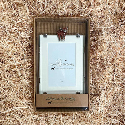 Highland Cow - Rectangle Frame - 4"x 6" Picture Size