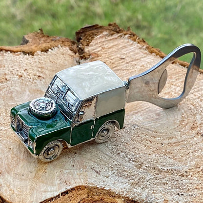 Green Vintage 4x4 Jeep - Bottle Opener