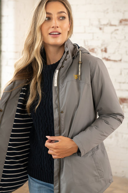 Lighthouse Iona Jacket in Steel Grey