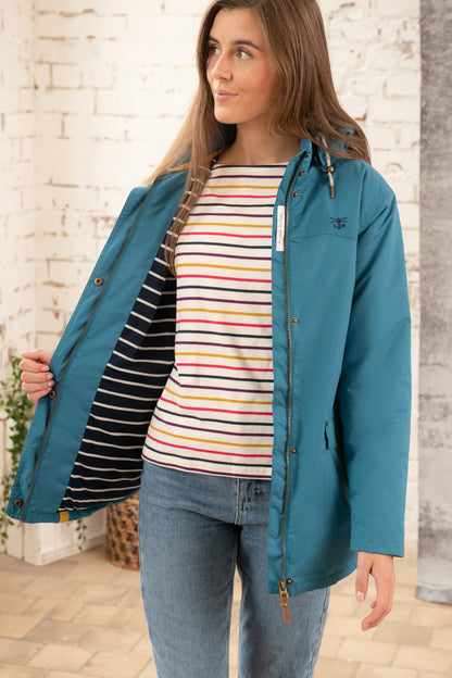 Lighthouse Iona Jacket in Deep Teal
