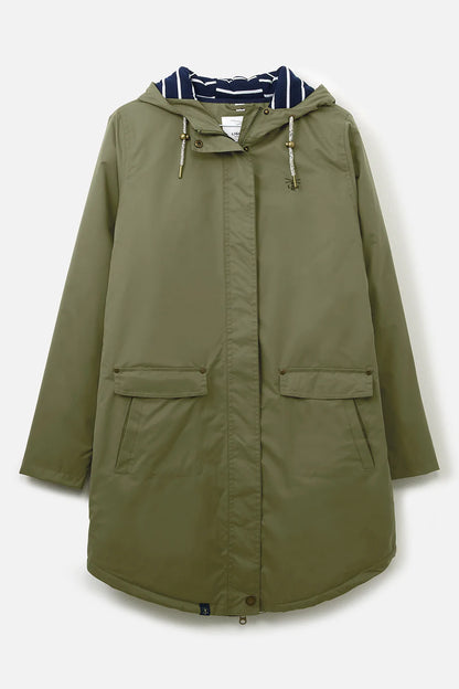 Lighthouse Iona Long Jacket in Khaki