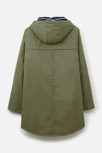 Lighthouse Iona Long Jacket in Khaki