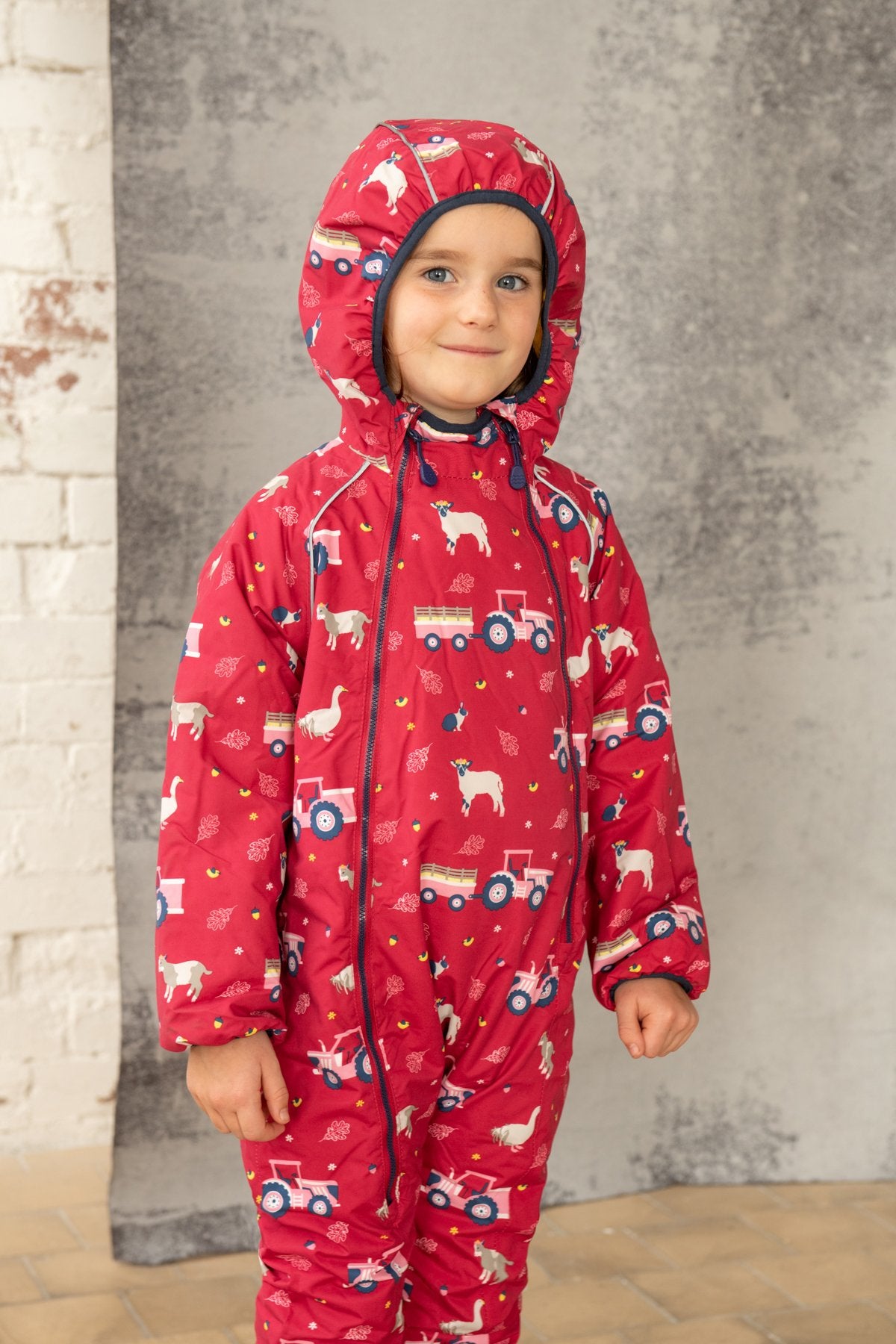 Lighthouse Jamie Puddle Suit - Pink  Farm Life
