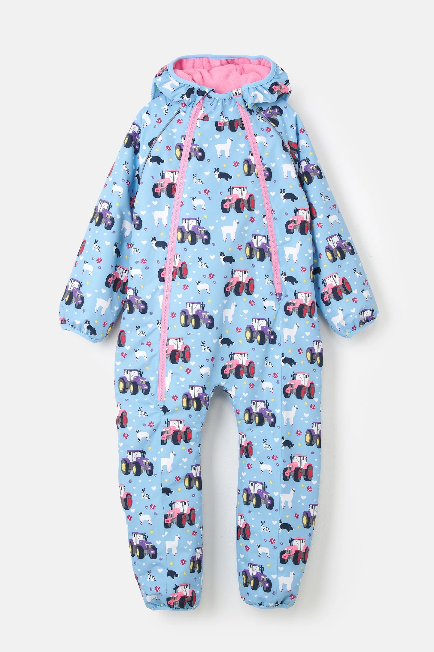 Lighthouse Jamie Puddle Suit - Sky Farm Print