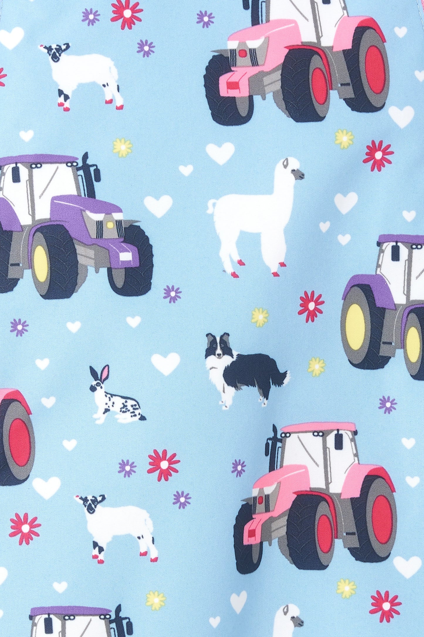 Lighthouse Jamie Puddle Suit - Sky Farm Print