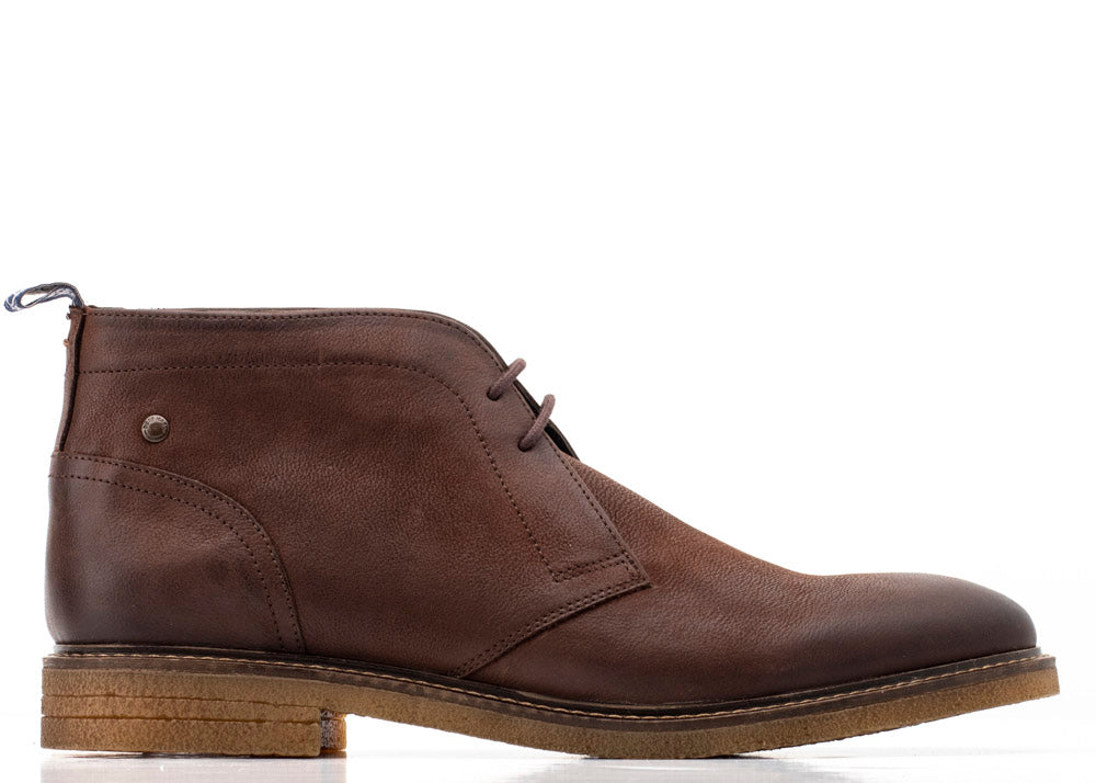 Base London Lawson Softy Burnished Brown Chukka Boot