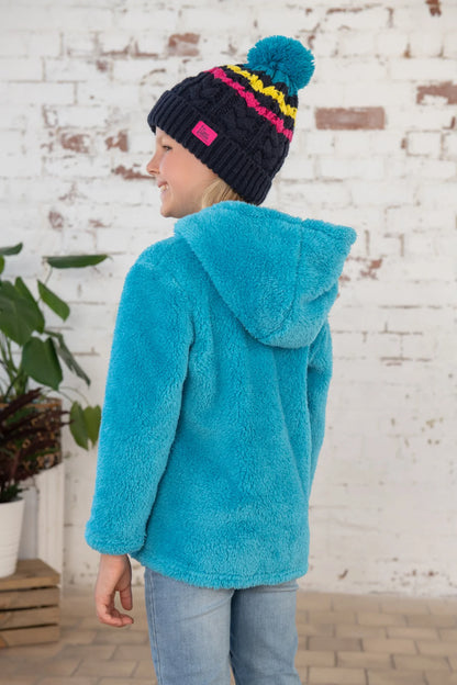 Lighthouse Gracie Sherpa Fleece - Bright Teal