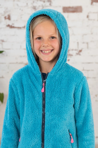 Lighthouse Gracie Sherpa Fleece - Bright Teal