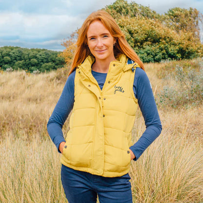 Lazy Jacks Ladies Heather Padded Gilet   - LJ29