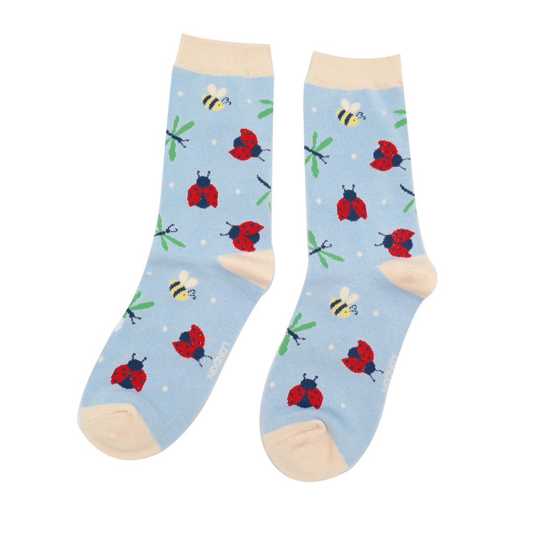 Miss Sparrow  Love Bugs Pale Blue