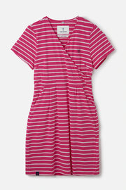 Lighthouse Lena Dress - Pink Stripe