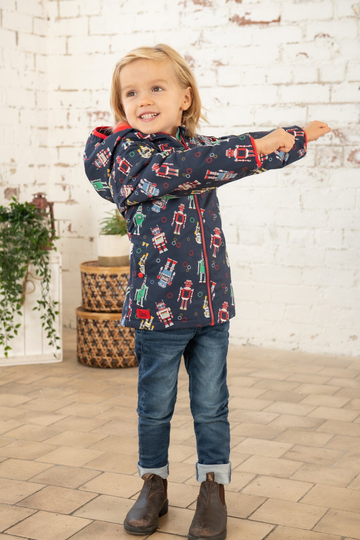 Lighthouse Childrens Lucas Robot Coat